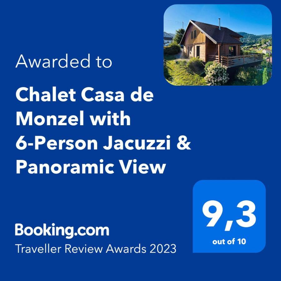 Casa De Monzel With 6-Person Jacuzzi & Panoramic View Villa La Bresse Buitenkant foto