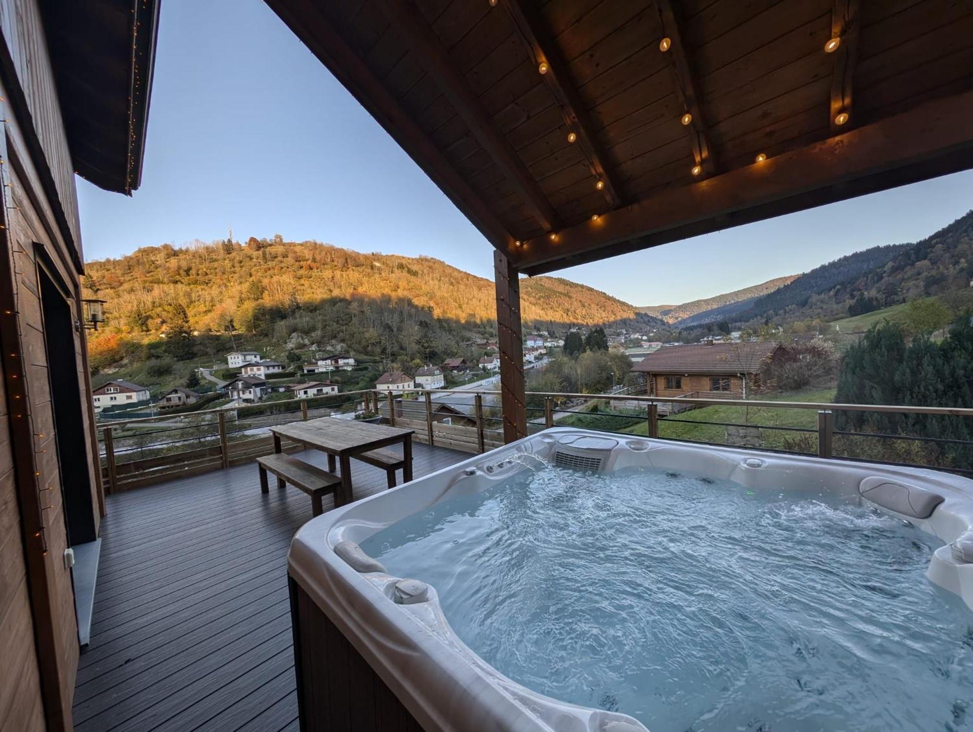 Casa De Monzel With 6-Person Jacuzzi & Panoramic View Villa La Bresse Buitenkant foto